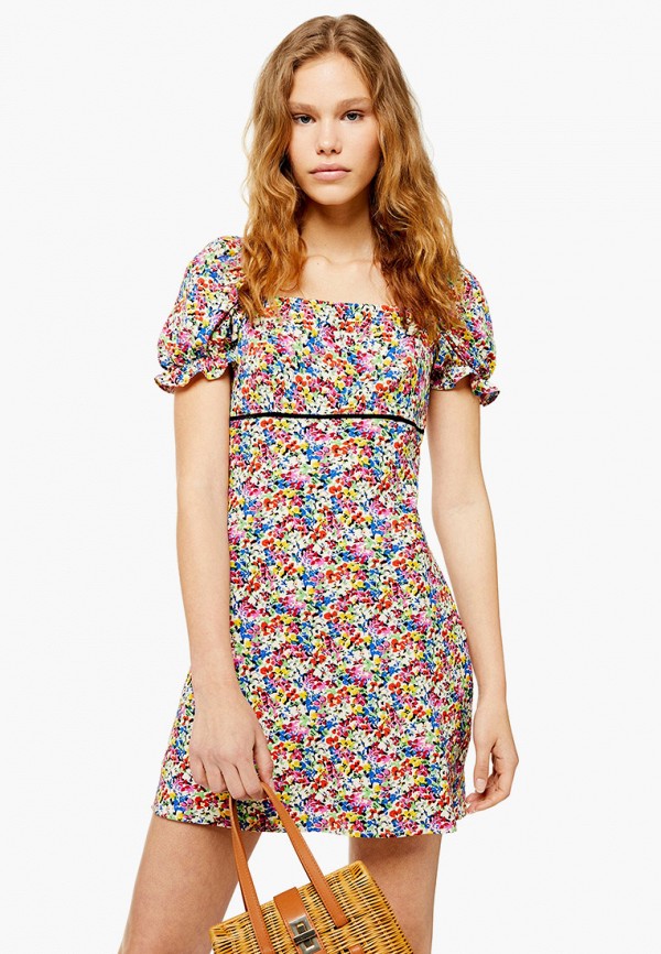 

Платье Topshop, Мультиколор, Topshop TO029EWFYSE8