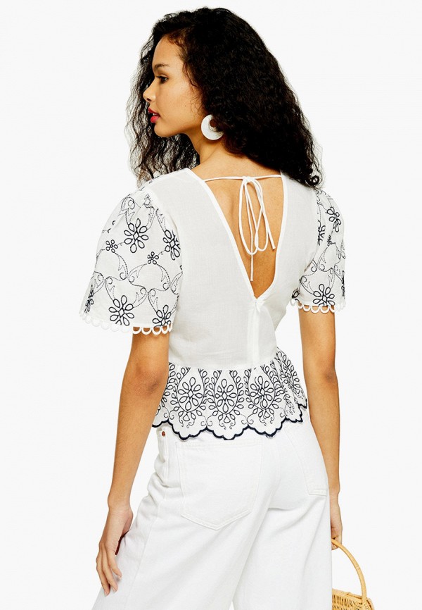 

Блуза Topshop, Белый, Topshop TO029EWFYSG0