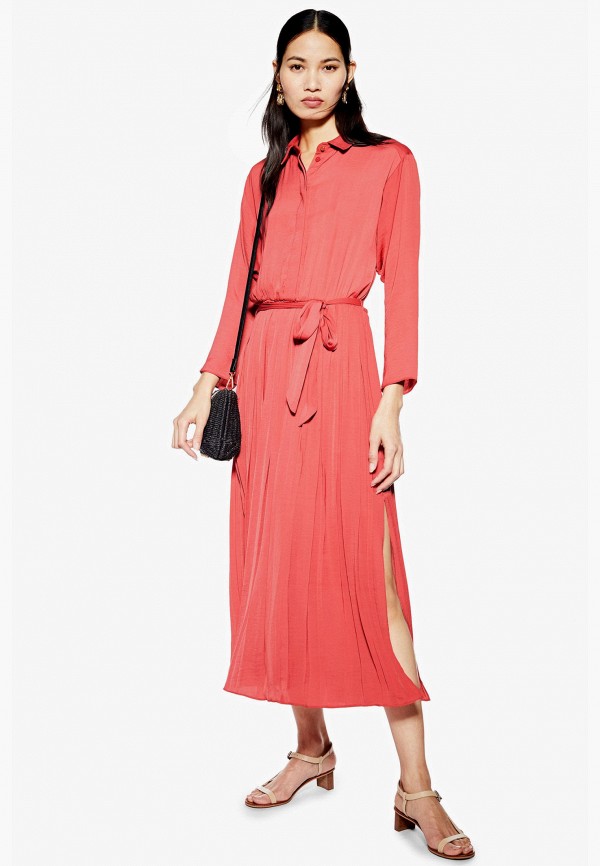 

Платье Topshop, Коралловый, Topshop TO029EWGAFF1
