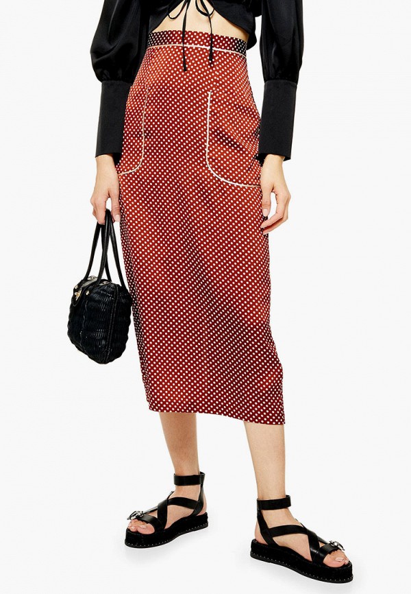 

Юбка Topshop, Коричневый