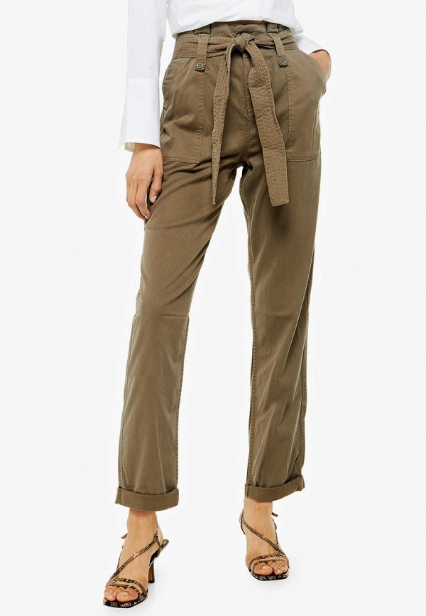 

Брюки Topshop, Бежевый, Topshop TO029EWGDPA8
