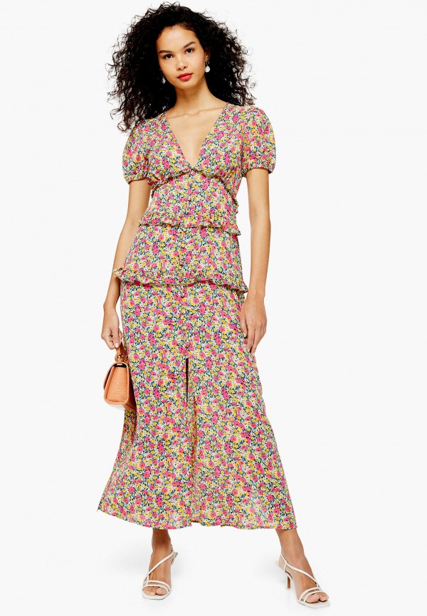 

Платье Topshop, Мультиколор, Topshop TO029EWGFUZ2
