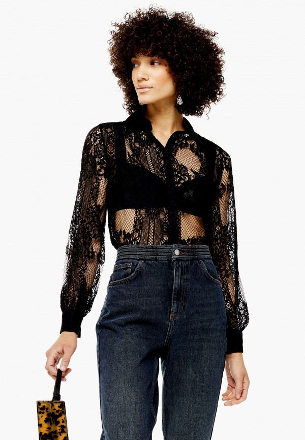 

Блуза Topshop, Черный