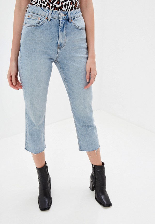 

Джинсы Topshop, Голубой, STRAIGHT