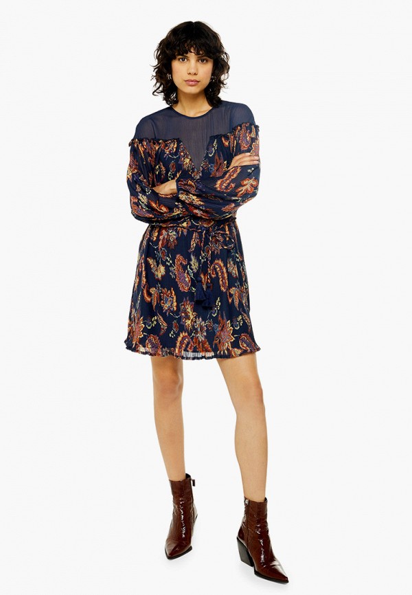 

Платье Topshop, Синий, Topshop TO029EWGHSA7