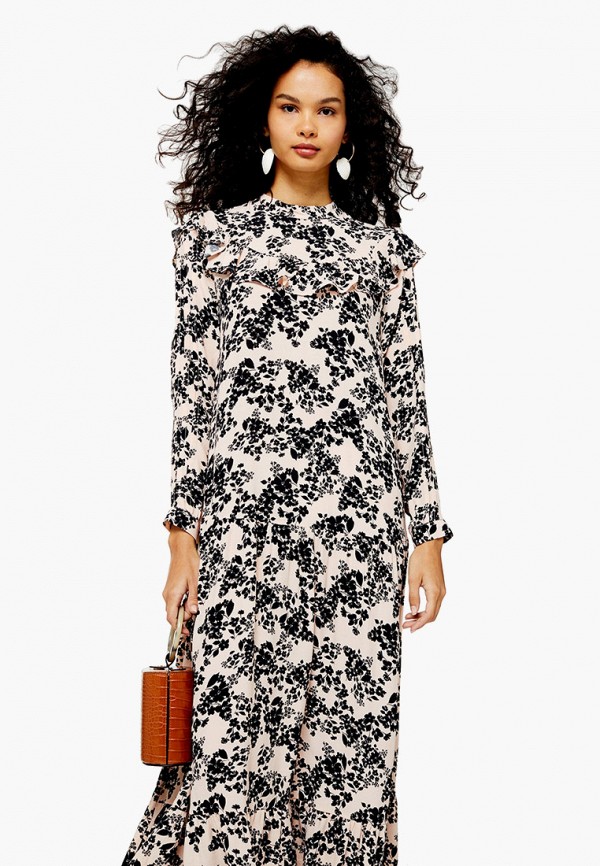 

Платье Topshop, Бежевый
