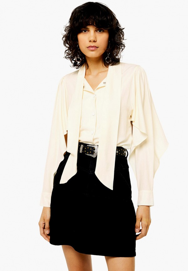 

Блуза Topshop, Бежевый