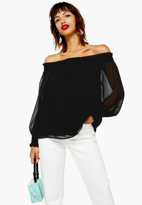 

Блуза Topshop, Черный