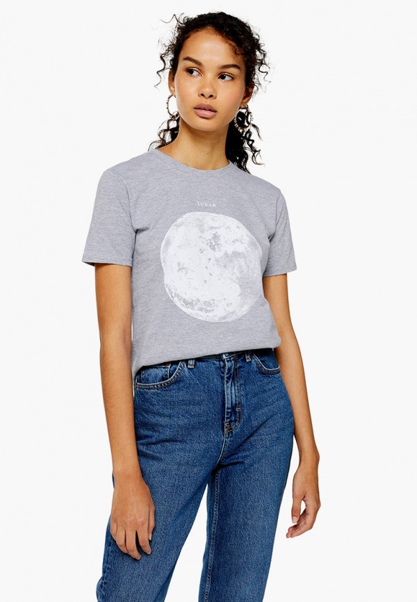 

Футболка Topshop, Серый, Topshop TO029EWGHSC4