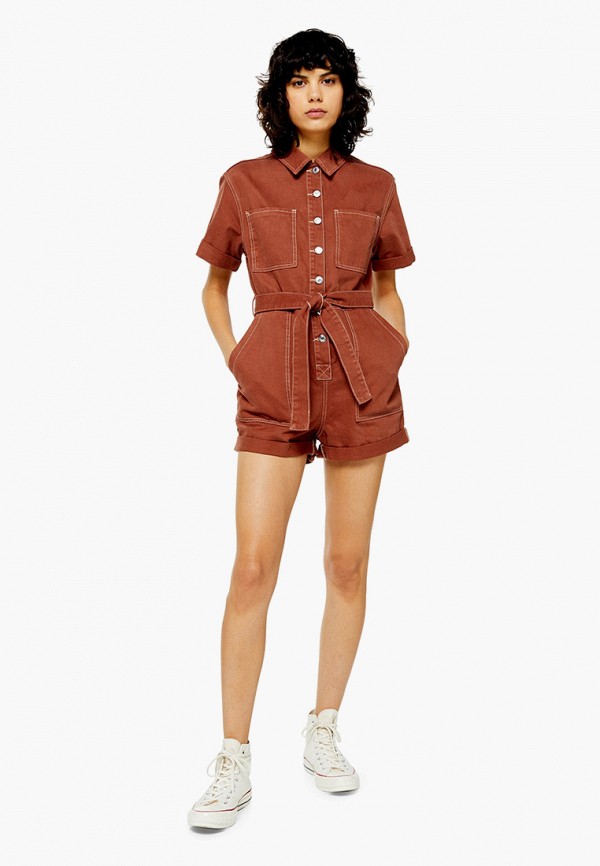 

Комбинезон Topshop, Коричневый
