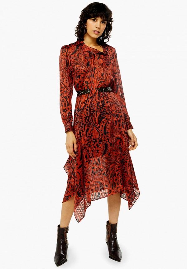 

Платье Topshop, Красный