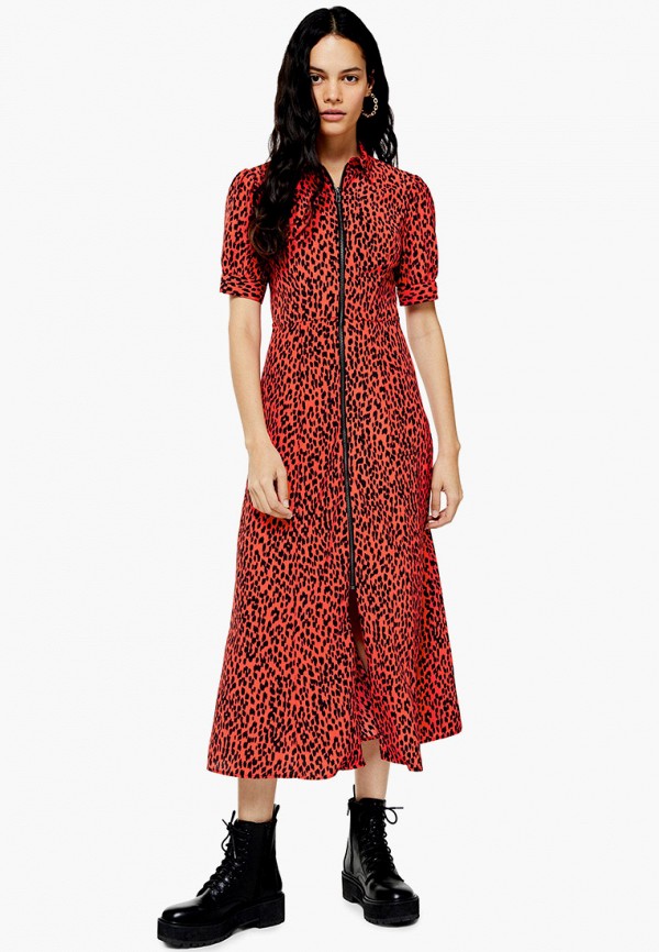 

Платье Topshop, Красный