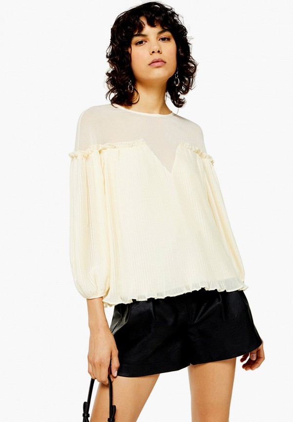 

Блуза Topshop, Бежевый