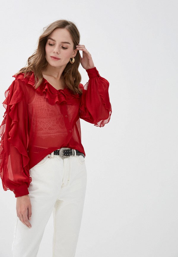 

Блуза Topshop, Красный