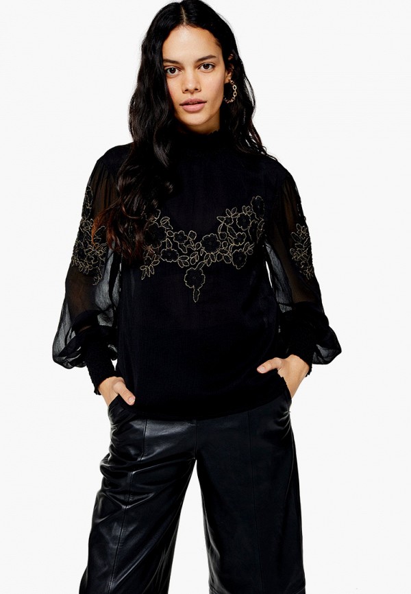 

Блуза Topshop, Черный, Topshop TO029EWGKDR8