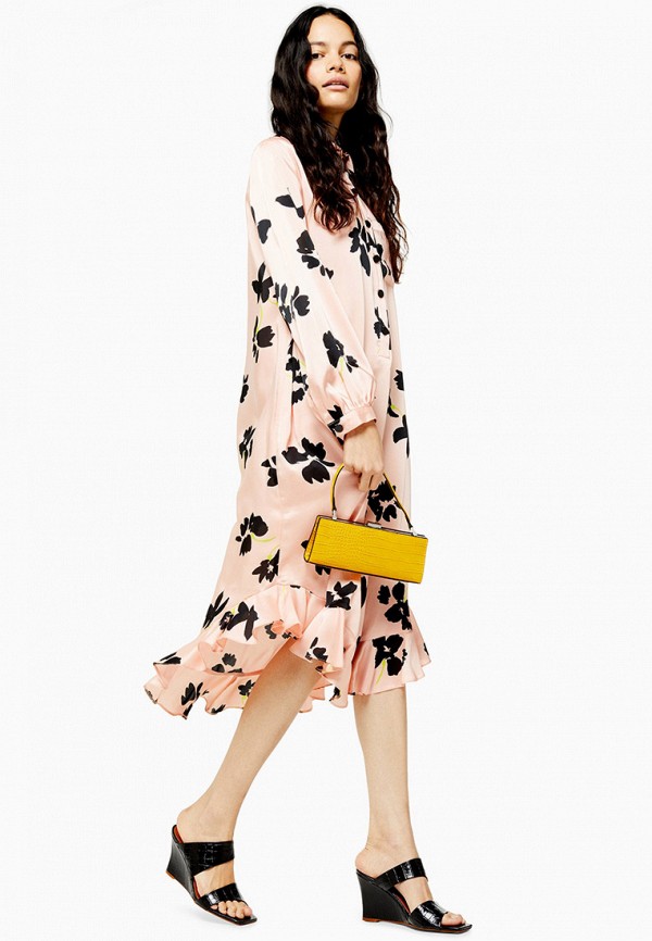 

Платье Topshop, Розовый, Topshop TO029EWGMQB3