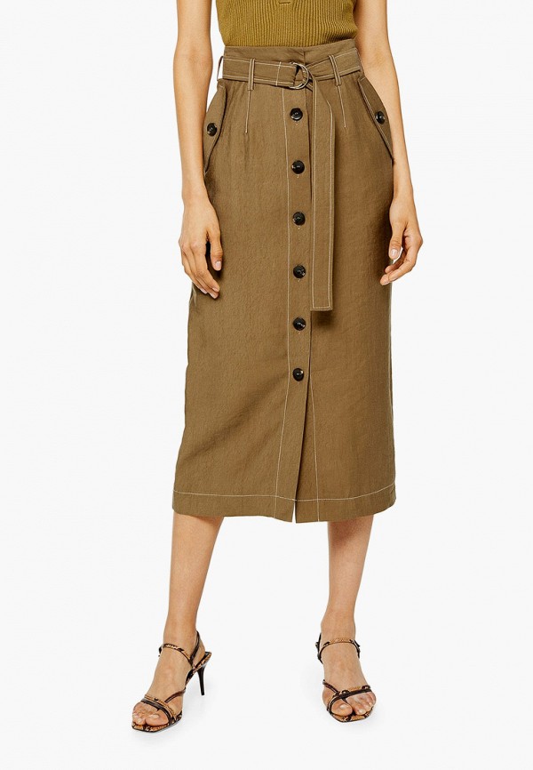 

Юбка Topshop, Коричневый