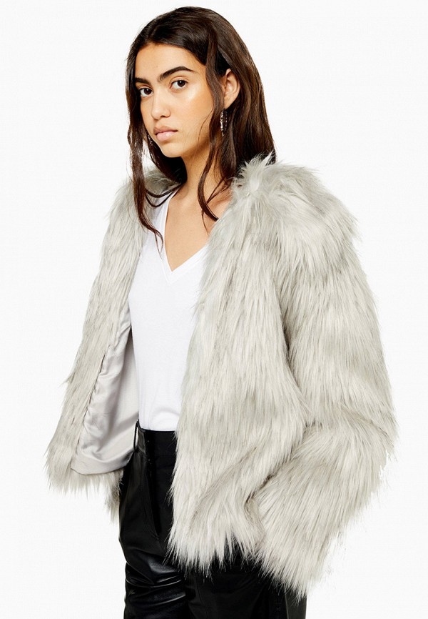 

Шуба Topshop, Серый