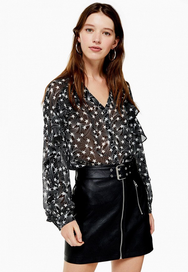 

Блуза Topshop, Черный, Topshop TO029EWGPYG0