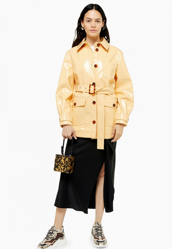 

Плащ Topshop, Бежевый, Topshop TO029EWGRVJ5