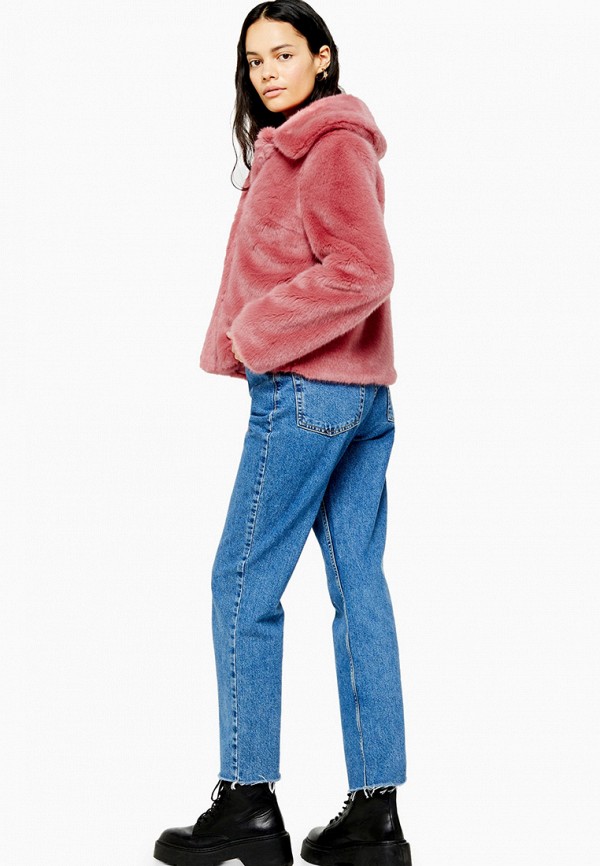 

Шуба Topshop, Розовый, Topshop TO029EWGRVJ8