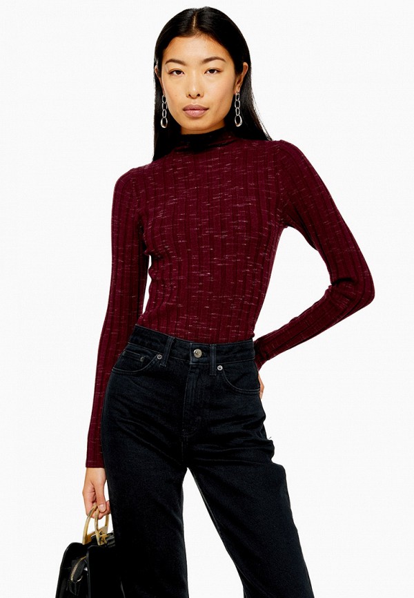 

Водолазка Topshop, Бордовый, Topshop TO029EWGTXT2