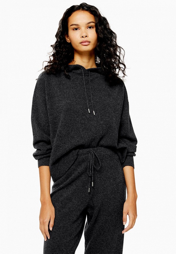 

Худи Topshop, Серый, Topshop TO029EWGVUC2