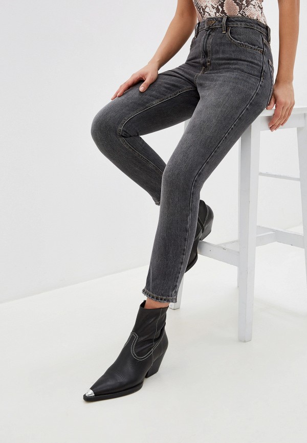 

Джинсы Topshop, MOM, Серый