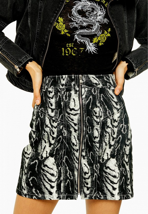 

Юбка Topshop, Черный, Topshop TO029EWHARX1