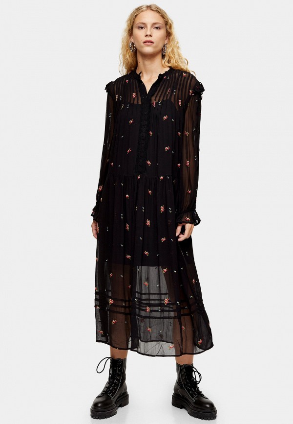 

Платье Topshop, Черный