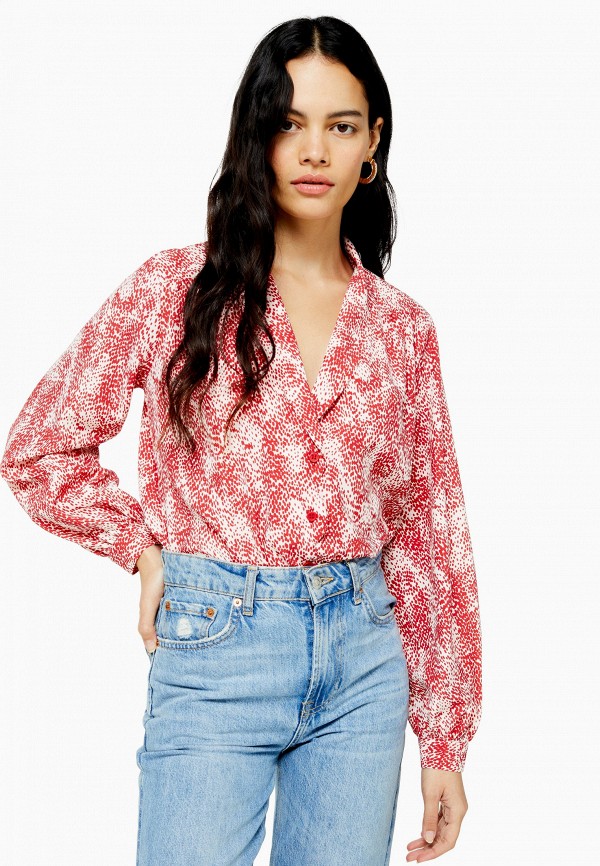 

Блуза Topshop, Красный, Topshop TO029EWHARZ3