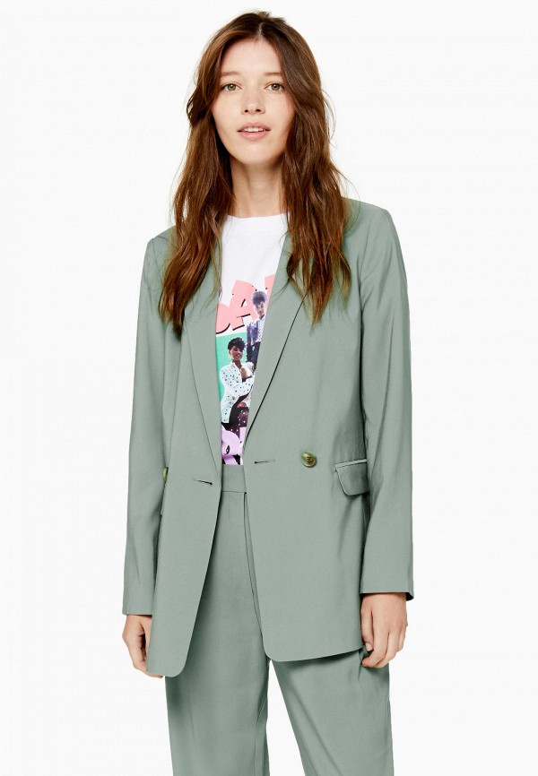 

Пиджак Topshop, Зеленый