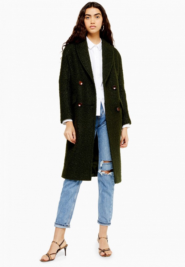 

Пальто Topshop, Зеленый, Topshop TO029EWHASV9