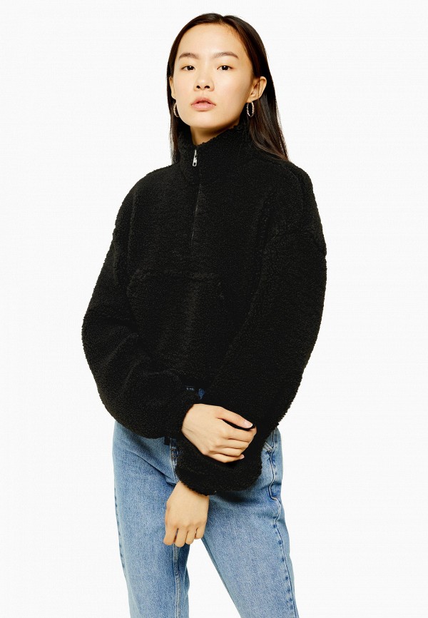 

Олимпийка Topshop, Черный, Topshop TO029EWHBLR5