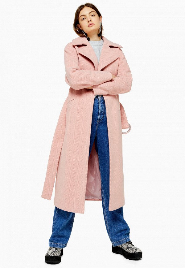 

Пальто Topshop, Розовый