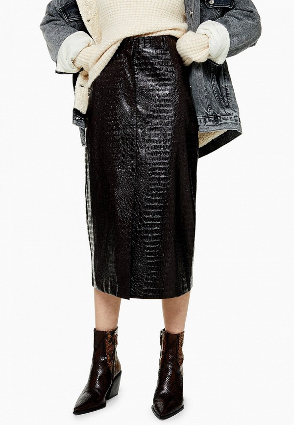 

Юбка Topshop, Бордовый