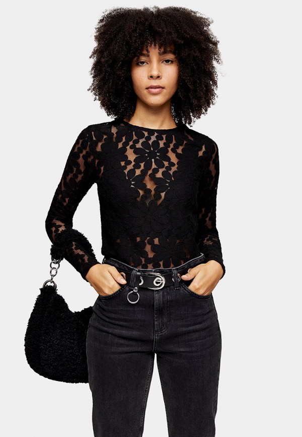 

Блуза Topshop, Черный