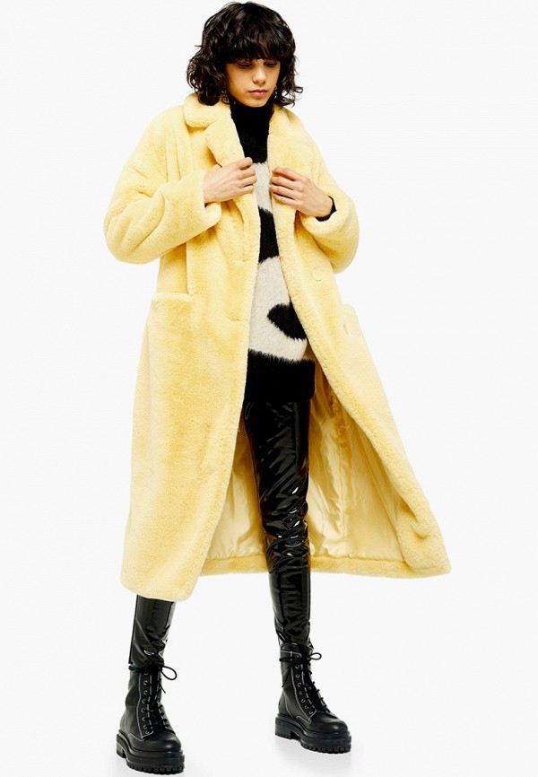 

Шуба Topshop, Желтый