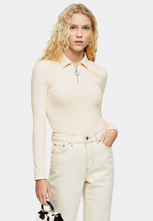 

Футболка Topshop, Бежевый, Topshop TO029EWHENH9