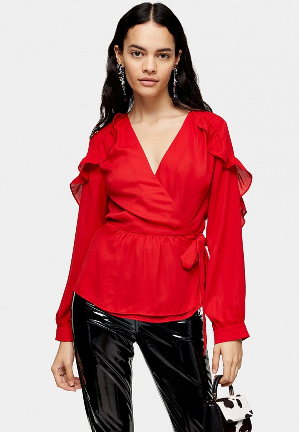 

Блуза Topshop, Красный