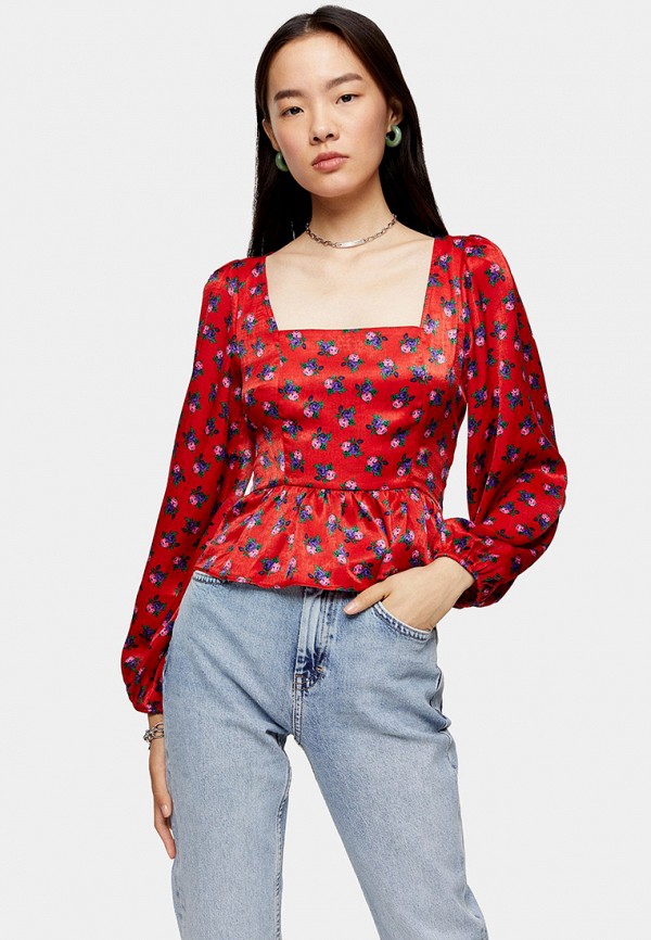 

Блуза Topshop, Красный