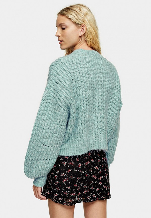 

Джемпер Topshop, Бирюзовый, Topshop TO029EWHENL0
