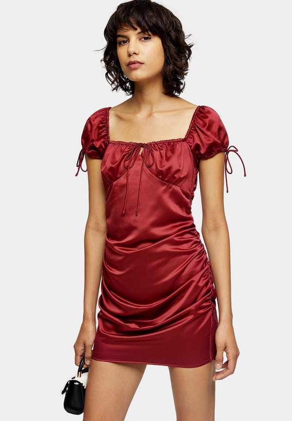 

Платье Topshop, Бордовый