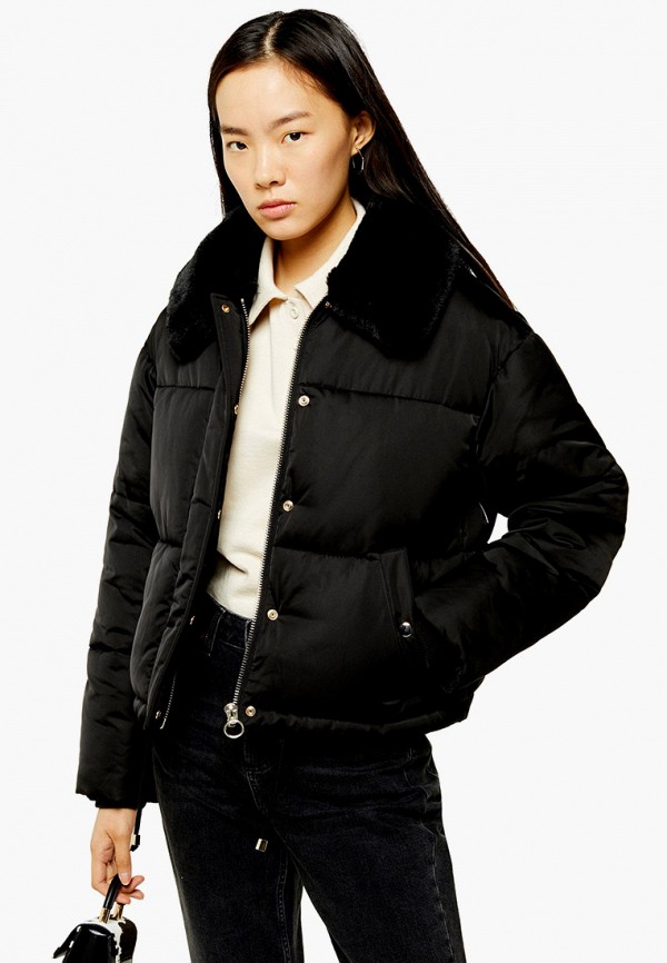

Куртка утепленная Topshop, Черный