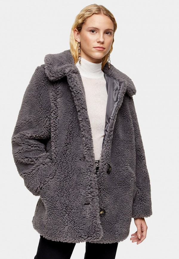 

Шуба Topshop, Серый