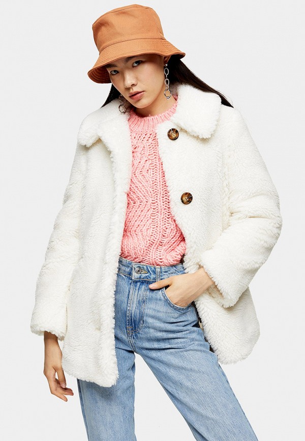 

Шуба Topshop, Белый