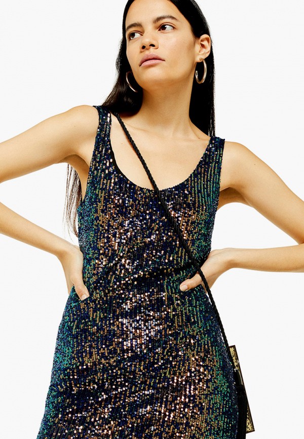 

Платье Topshop, Мультиколор, Topshop TO029EWHHIZ9