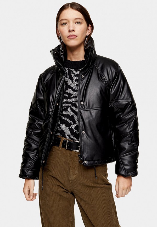 

Куртка утепленная Topshop, Черный