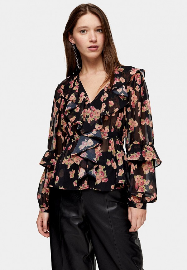 

Блуза Topshop, Черный