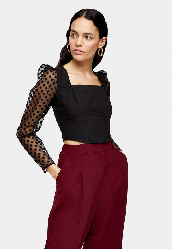 

Блуза Topshop, Черный